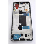 Pantalla para Xiaomi Poco X6 5G mas tactil negro con marco azul 560002N16P00 Service Pack