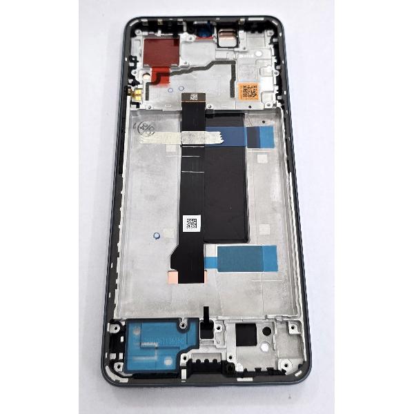 Pantalla para Xiaomi Poco X6 5G mas tactil negro con marco azul 560002N16P00 Service Pack