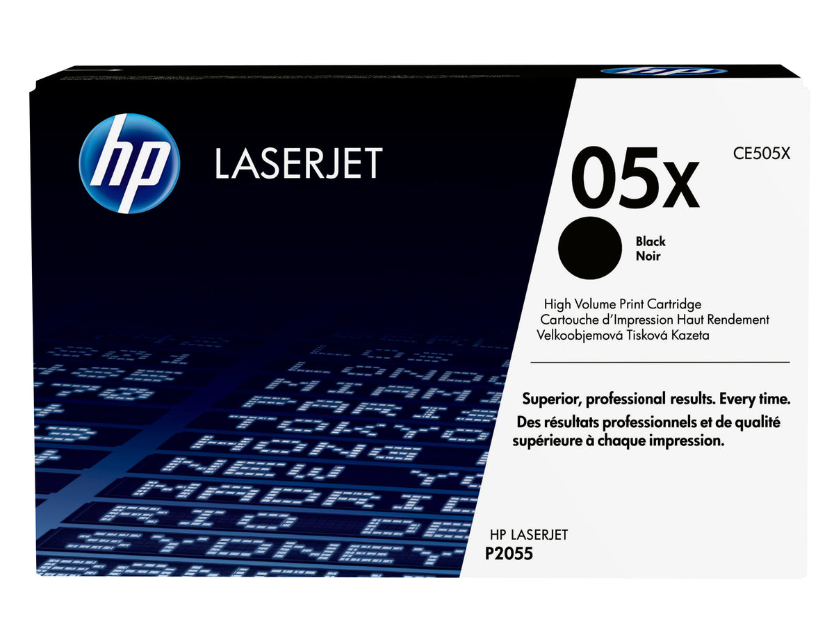 Toner HP 05x ce505x negro 6500 páginas p2050