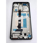 Pantalla para Xiaomi Poco F6 5G 24069PC21G mas tactil negro con marco negro 5600040N16T00 Service Pack