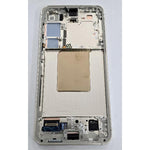 Pantalla para Samsung Galaxy S24 5G SM-S921 mas tactil negro con marco amarillo GH82-33287D Service Pack