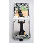 Pantalla para Samsung Galaxy Z Flip 7 FE SM-F761 mas tactil negro con marco blanco GH82-37734B Service Pack