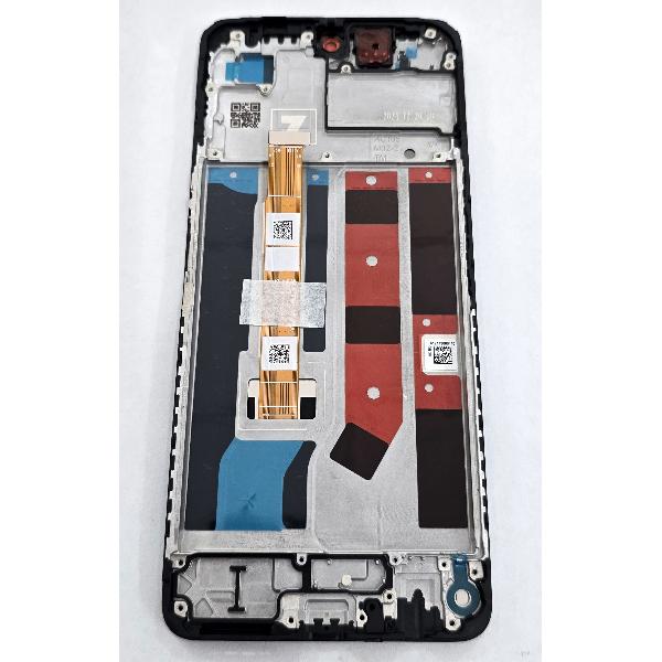 Pantalla para Oppo A60 CPH2631 mas tactil negro con marco negro 621029000204 Service Pack