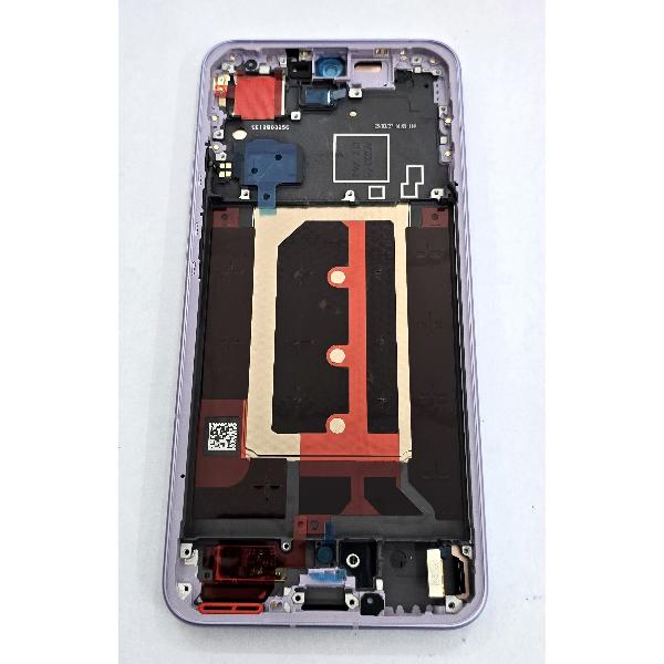 Pantalla para Oppo Reno 13 Pro CPH2697 mas tactil negro con marco morado 621029000383 Service Pack