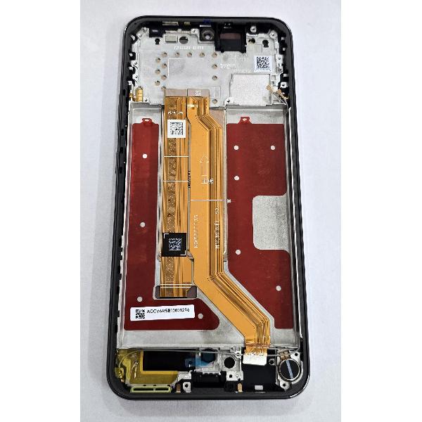 Pantalla para Honor Magic8 Lite MTN-NX1M mas tactil negro con marco negro 0235ARVC Service Pack