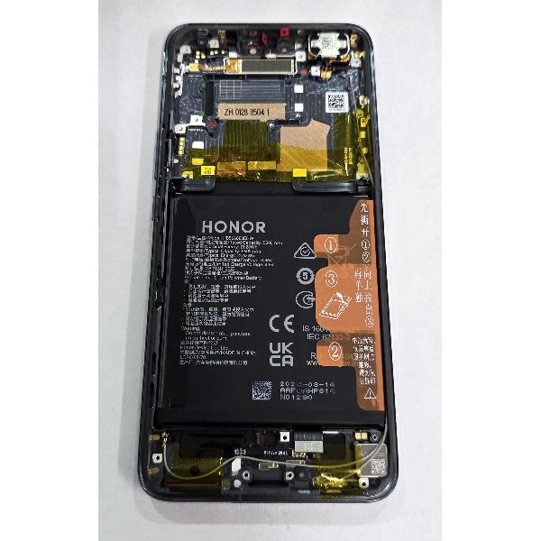 Pantalla para Honor Magic6 Pro BVL-AN16 mas tactil negro con marco negro y bateria 0235ALQD Service Pack