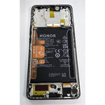 Pantalla para Honor X50 ALI-AN00 mas tactil negro con marco negro y bateria 0235AGJG Service Pack