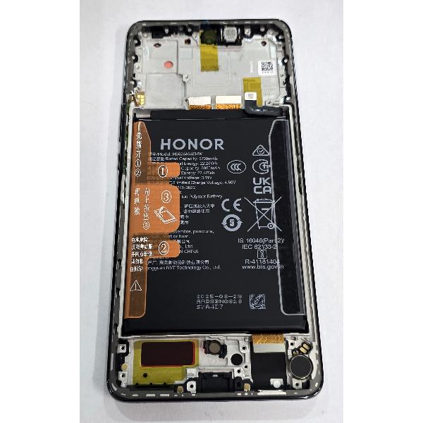 Pantalla para Honor X50 ALI-AN00 mas tactil negro con marco negro y bateria 0235AGJG Service Pack