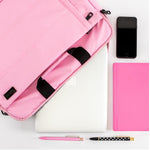Maletin nilox style portátil 15.6 pulgadas rosa