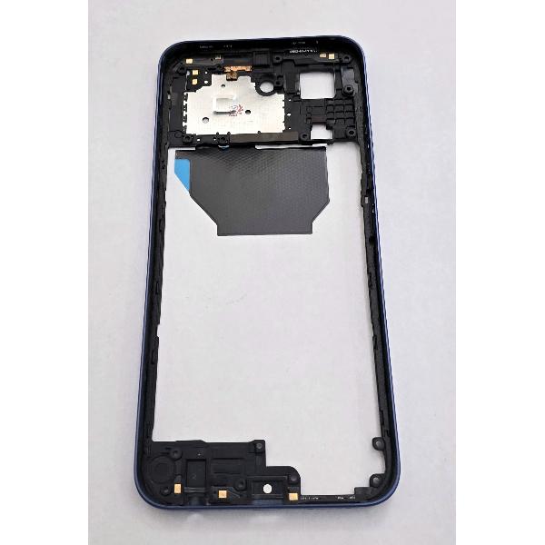 Carcasa o marco central azul para Xiaomi Redmi 15C