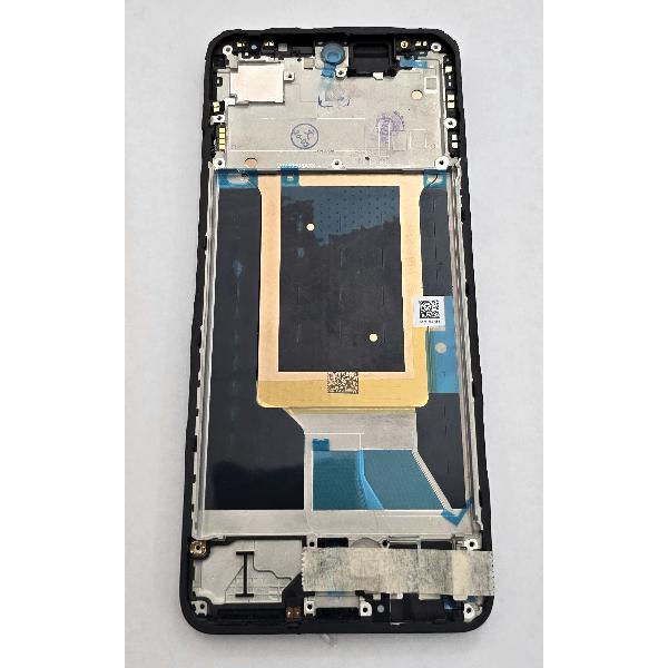 Pantalla para Realme P3 5G mas tactil negro con marco negro compatible TFT