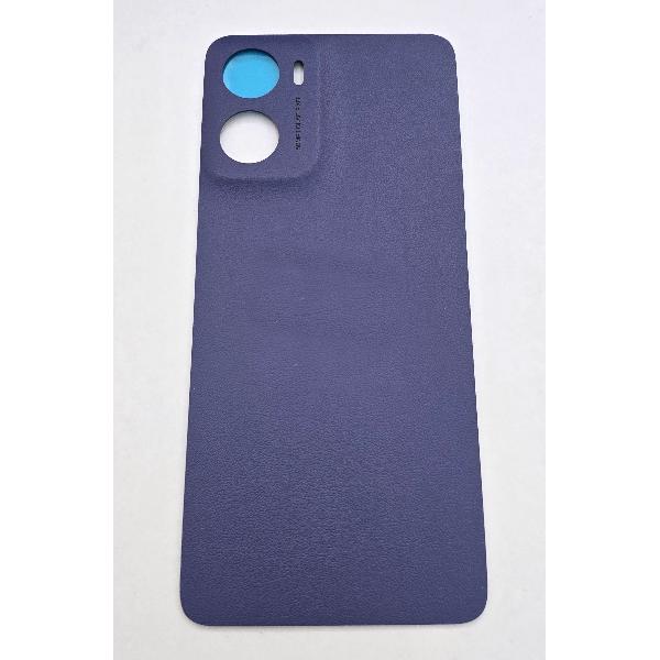 Tapa trasera o tapa bateria morada para Motorola Moto E15