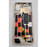 Pantalla para Oppo Reno 4 Pro 5G CPH2089 mas tactil negro con marco dorado compatible TFT
