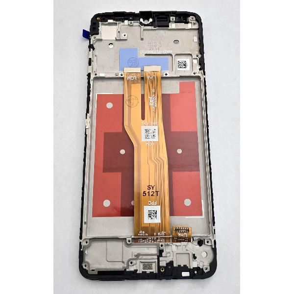 Pantalla para Samsung Galaxy A07 4G A075 mas tactil negro con marco negro calidad premium