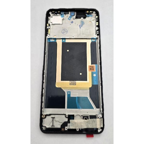 Pantalla para Realme P3 5G mas tactil negro con marco negro compatible Oled
