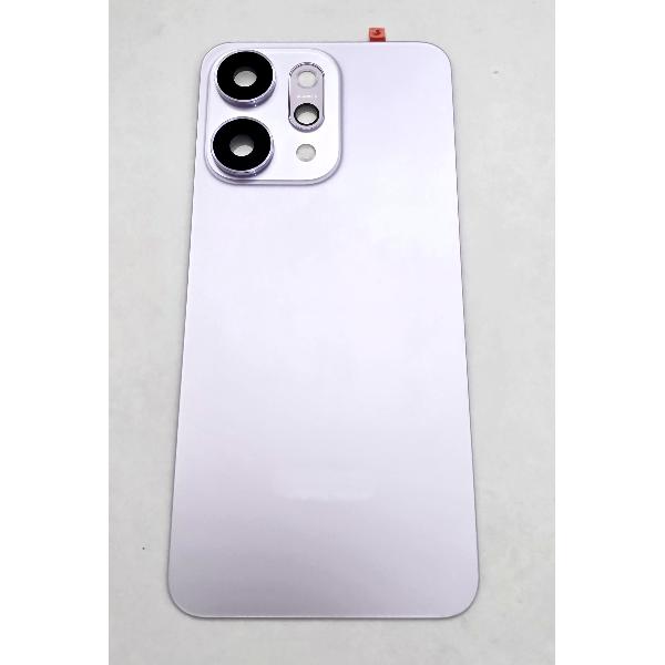 Tapa trasera o tapa bateria morada para Oppo Reno 14 Pro 5G CPH2739 con cubierta de camara
