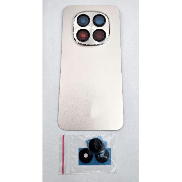 Tapa trasera o tapa bateria dorada para Xiaomi Redmi Note 15 Pro 5G con cubierta de camara