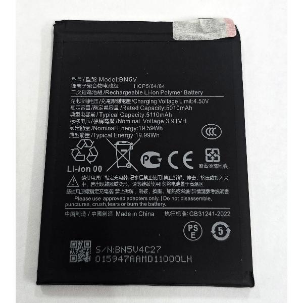 Bateria BN5V 5110mAh para Xiaomi Poco X7 Xiaomi Redmi Note 14 Pro 5G calidad premium