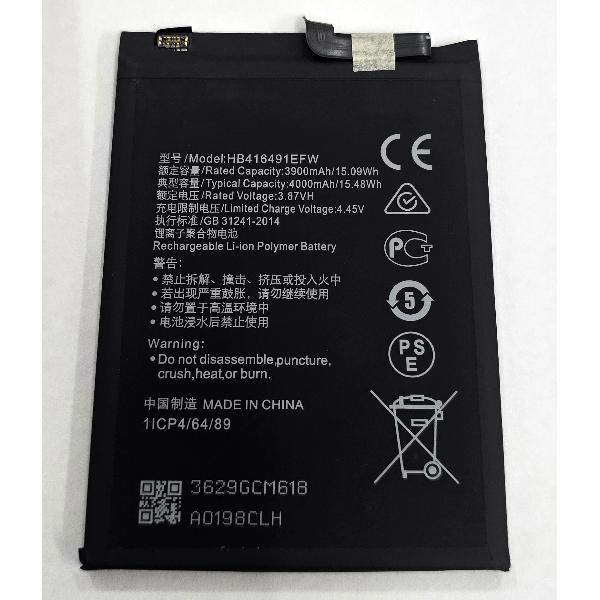 Bateria HB416491EFW 4000mAh para Honor Play 7T Pro Honor X40i calidad premium