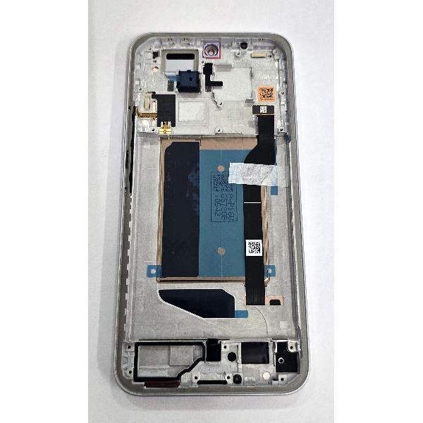 Pantalla para Xiaomi Poco M8 Pro 5G mas tactil negro con marco plata 560001P16UP00 Service Pack