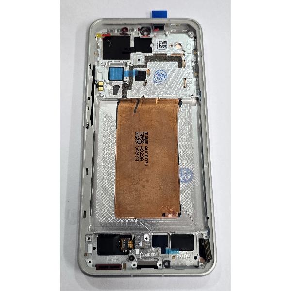 Pantalla para Xiaomi 15 5G mas tactil negro con marco plata calidad premium