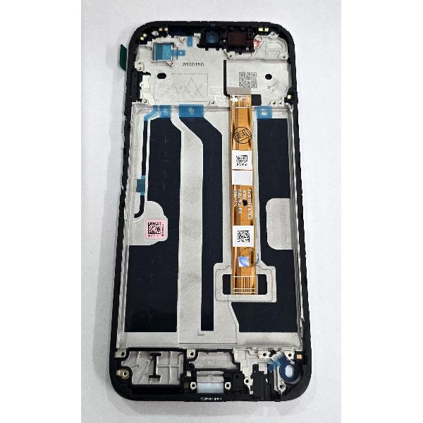 Pantalla para Oppo A6X Oppo A6T Oppo A6C mas tactil negro con marco negro calidad premium