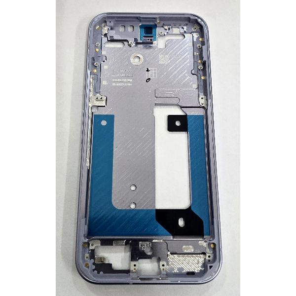 Carcasa o marco central morado para Google Pixel 10