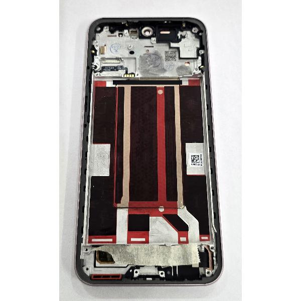 Pantalla para Oppo Reno 14 F 5G CPH2743 mas tactil negro con marco rosa calidad premium