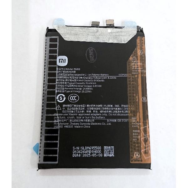 Bateria BM69 6550mAh para Xiaomi Poco X7 Pro 5G 1330102000166B Service Pack