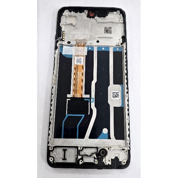 Pantalla para Oppo A5 2025 mas tactil negro con marco negro 621029000585 Service Pack
