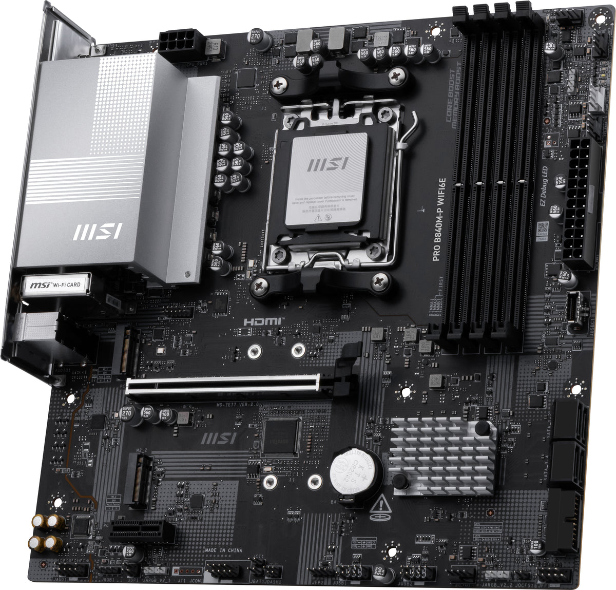Placa base MSI am5 pro b840m - p