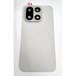 Tapa trasera o tapa bateria crema para Oneplus 15 5G con cubierta de camara