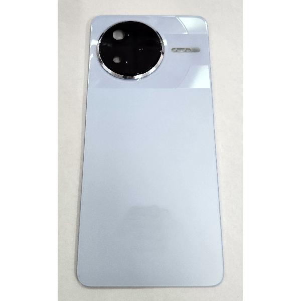 Tapa trasera o tapa bateria azul para Xiaomi Poco F7 Pro 5G con cubierta de camara