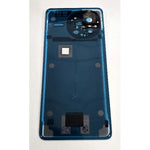 Tapa trasera o tapa bateria azul para Xiaomi Poco F7 Pro 5G con cubierta de camara