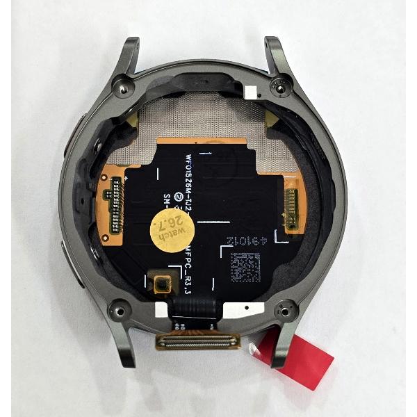 Pantalla para Samsung Galaxy Watch 7 L310 L315 44mm mas tactil negro con marco verde calidad premium