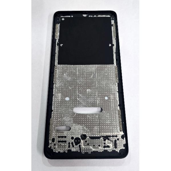 Carcasa o marco frontal negro para ZTE Blade A36