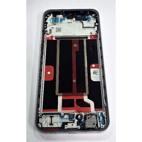 Carcasa o marco central rosa para Oppo A6 Pro 5G