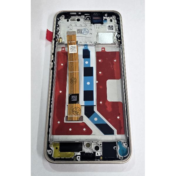 Pantalla para Honor Magic 8 Lite 5G mas tactil negro con marco marron calidad premium
