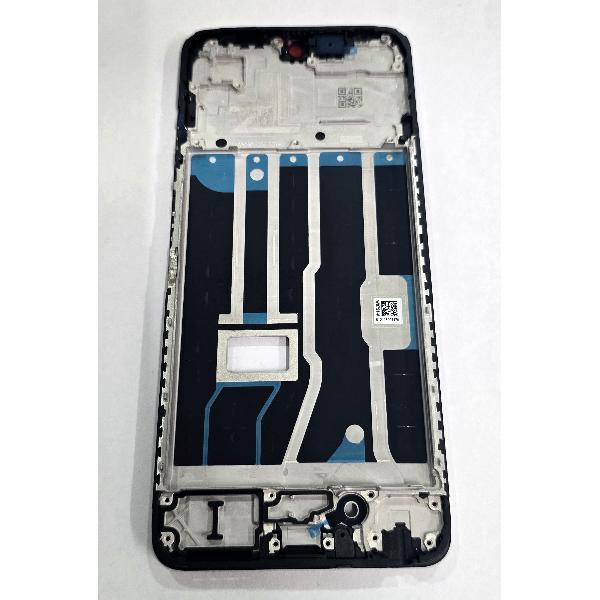 Carcasa o marco central negro para Oppo A5X 4G CPH2725