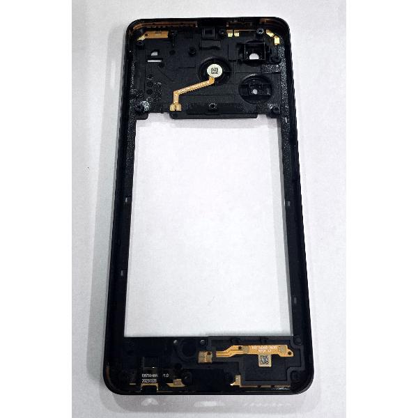 Carcasa o marco central negro para ZTE Blade A36