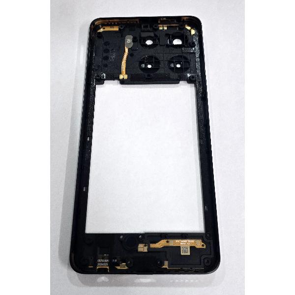 Carcasa o marco central negro para ZTE Blade A56