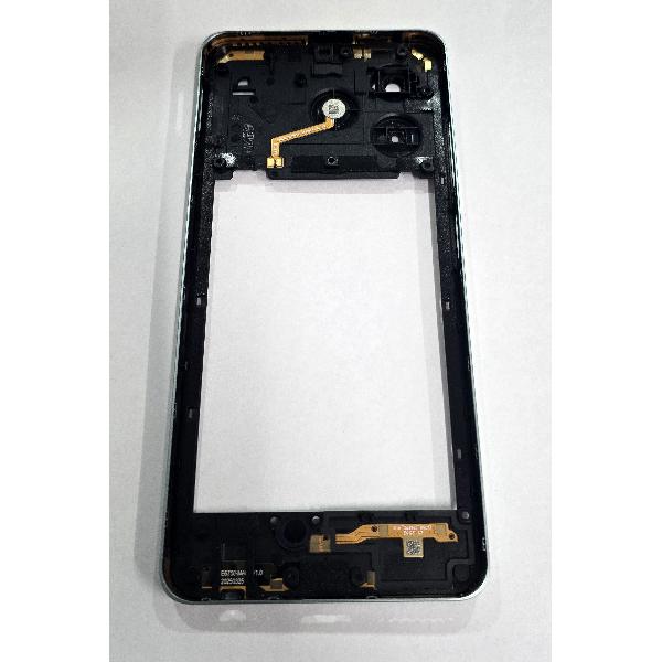 Carcasa o marco central azul para ZTE Blade A36