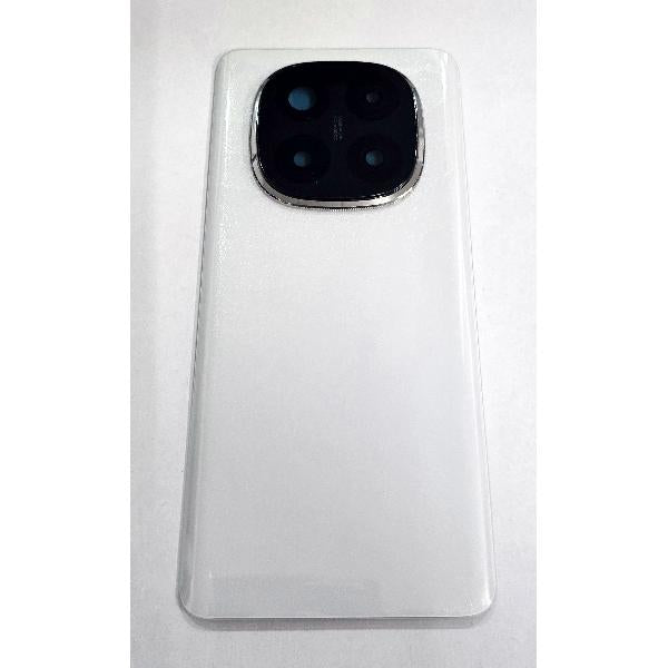Tapa trasera o tapa bateria blanca CSL para Xiaomi Redmi Note 14 Pro Plus 5G con cubierta de camara