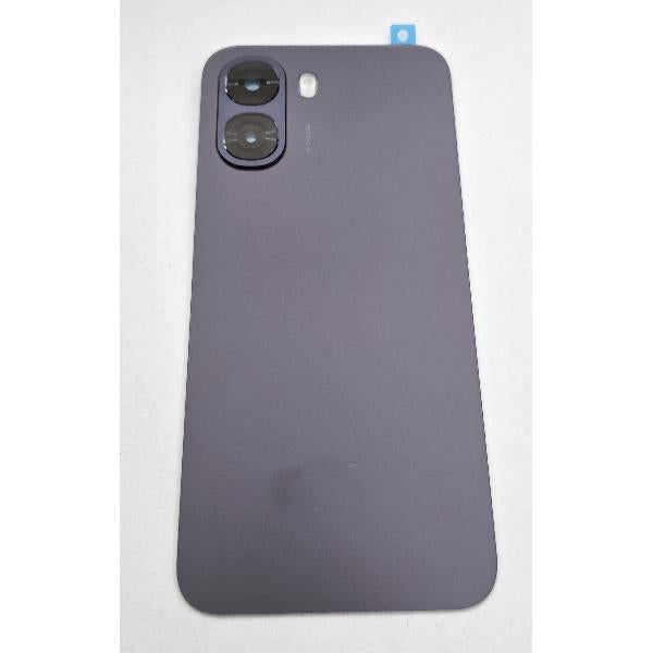 Tapa trasera o tapa bateria morada para Oppo A6X con cubierta de camara