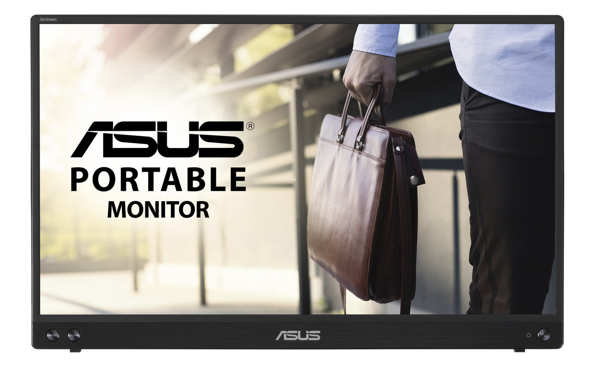 Monitor Portátil ASUS ZenScreen MB16ACV 15.6"/ Full HD/ Negro
