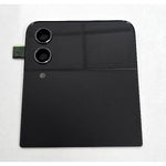 Tapa trasera superior pantalla para Samsung Galaxy Z Flip4 F721B negra GH97-27947A Service Pack