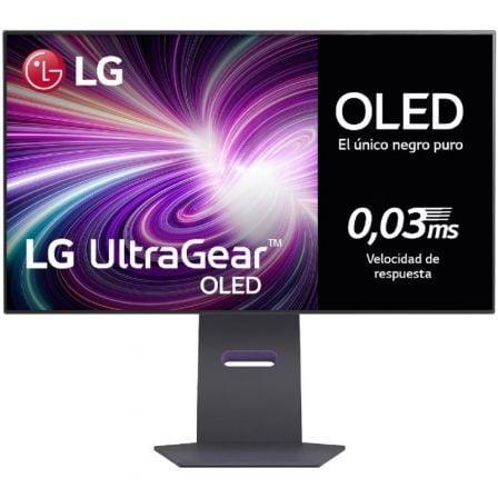 Monitor Gaming LG UltraGear 32GS95UV-B 31.5"/ 4K/ 0.03ms/ 240Hz/ OLED/ Multimedia/ Regulable en altura/ Negro - PixelPlaza