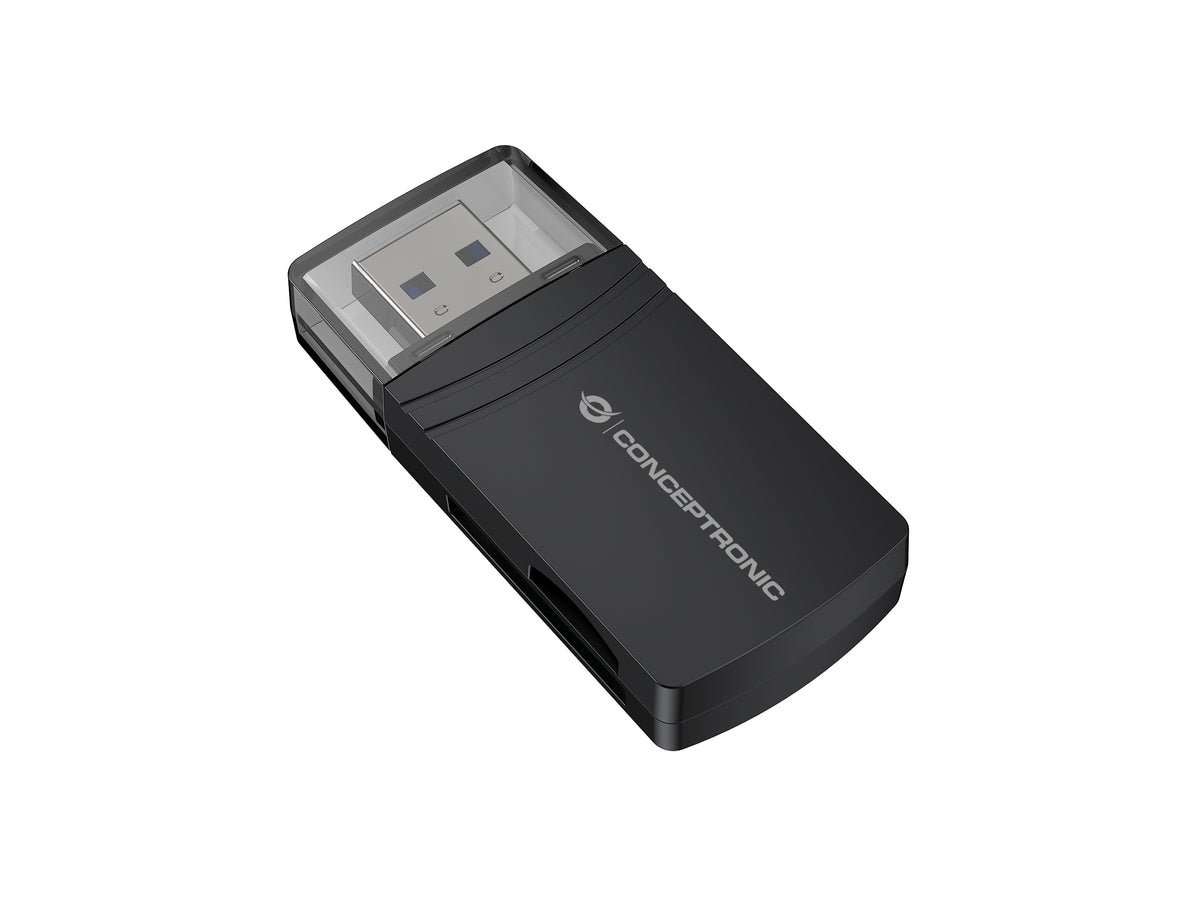 Lector de tarjetas USB 3.0 Conceptronic bian06b sd · sdhc · sdxc · microsd · tflash