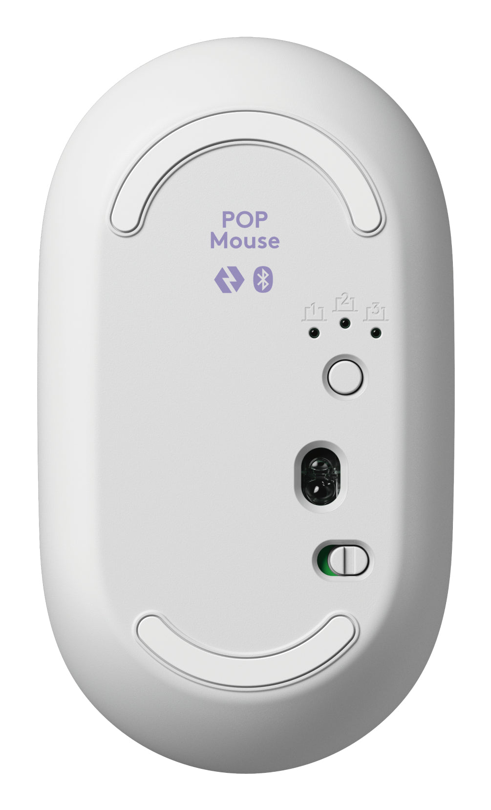 Raton inalambrico logitech pop mouse lila