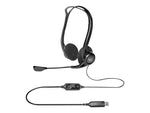 Auriculares con micrófono Logitech pc960 usb